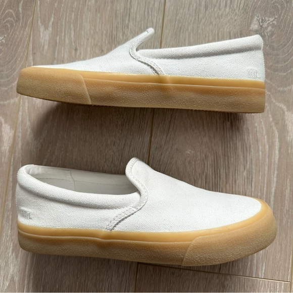 Madewell Shoes Sidewalk Slip-On Sneakers in Recycled Canvas White 6 - Picture 3 of 12